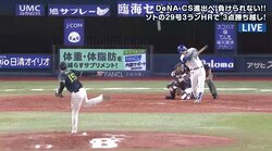 “ハマのソト無双”横浜DeNAソトが勝ち越し29号　ロペスと助っ人アベック弾