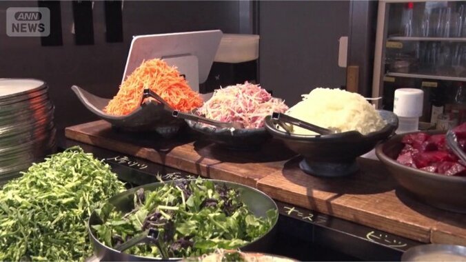 野菜づくしの「畑のビュッフェ」