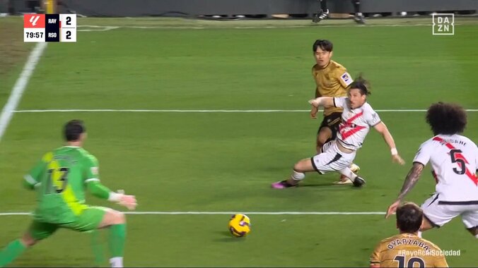 【映像】久保建英、超絶縦突破→逆足グラウンダークロス