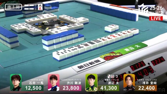 このバラバラ配牌が…倍満に化けるビフォーアフター