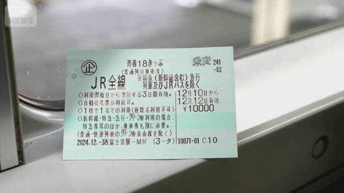 「青春18きっぷ」販売激減　利用ルール変更が影響か　今後は「ニーズ鑑みて検討」 1枚目