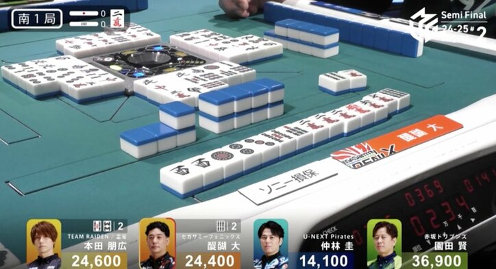 【写真・画像】あまりにも強いMVP！醍醐大、究極の“ニブイチ”大正解の衝撃倍満で大トップ 自身初のファイナルへ「近藤監督を胴上げしたい」／麻雀・Mリーグ　2枚目