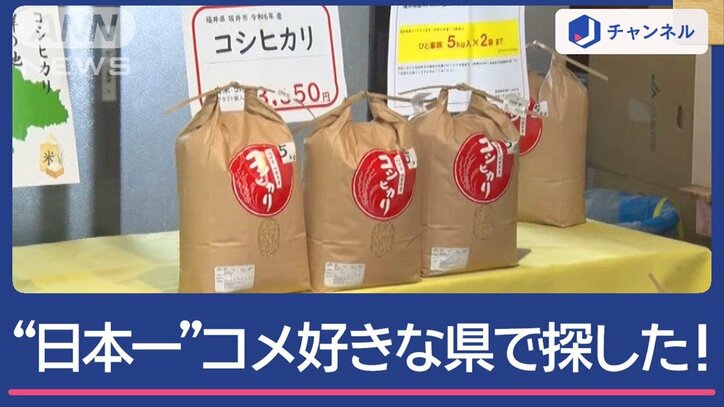 お米の消費量「日本一」！福井で探した安いコメ！！