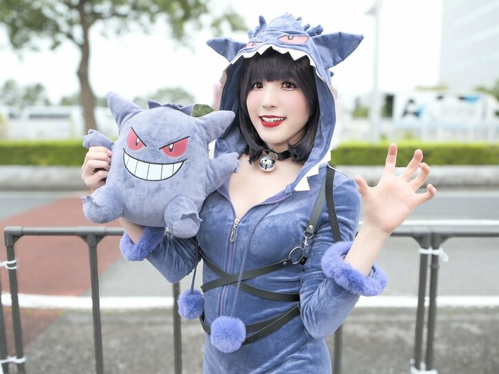 【写真・画像】『ポケットモンスター』ゲンガーコスプレ 5枚目
