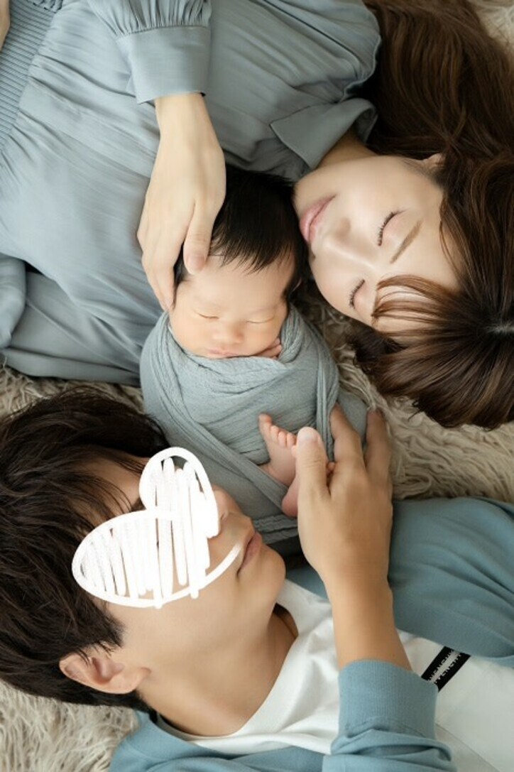  くみっきー、産後15日に撮影したニューボーンフォトを公開「新生児時期が可愛いすぎる」 