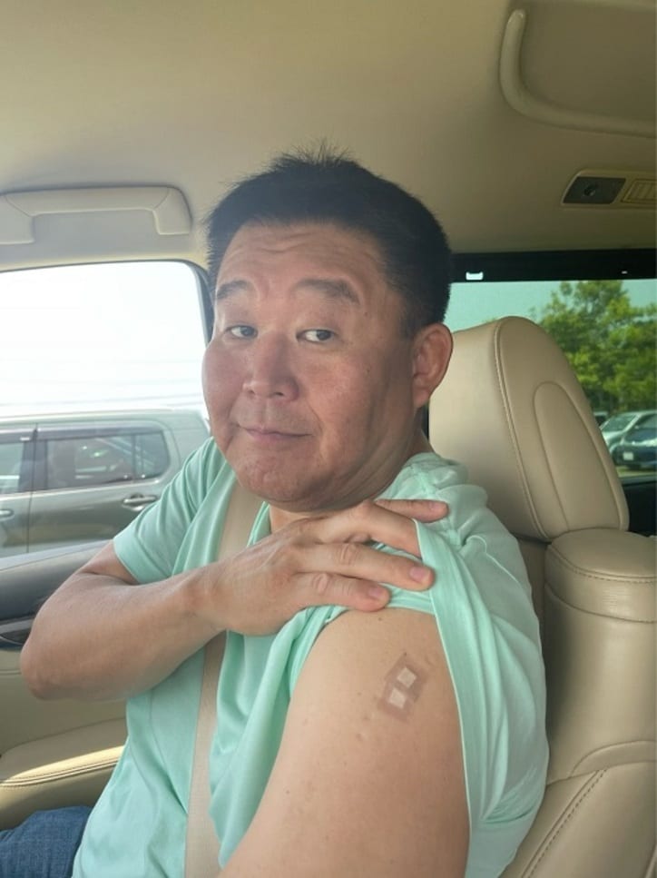  花田虎上、母・藤田紀子に勧められて受けた帯状疱疹の予防接種「50代からできるそうで」 