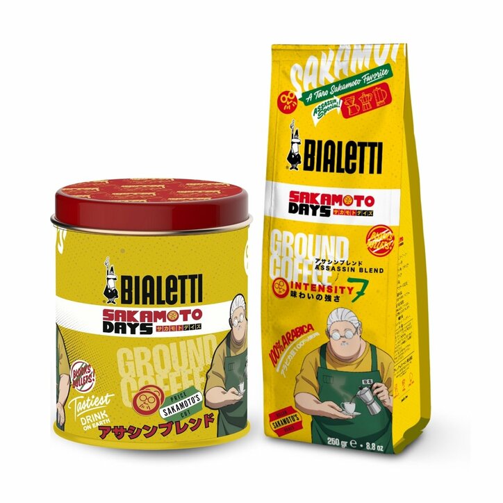 [Photos/Images] Collaboration Items from "Sakamoto Days" × Bialetti Now Available! Featuring Moka Express, Coffee Mugs, and More 6th