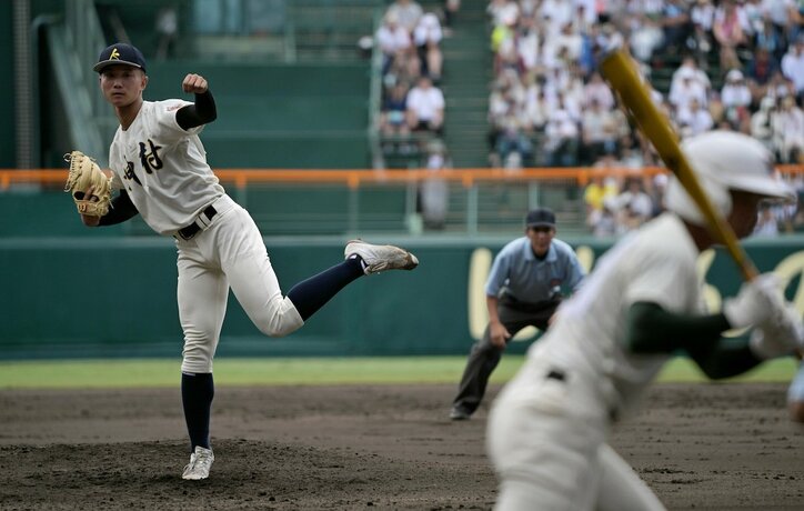 “平成の怪物”松坂大輔が注目したピッチャーとは？ 絶体絶命のピンチで緊急登板もピシャリ！ 神村学園・黒木陽琉の安定したコントロールを生んだ「投球フォーム」