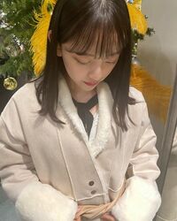 「最強！」「めちゃめちゃかわいい 彼女感」堀未央奈、“もこもこ白”コーデに反響