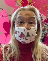 假屋崎省吾『もうマスクが無い、手作りで‼️』