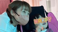 【映像】柳原可奈子、脳性まひの長女のリハビリする姿