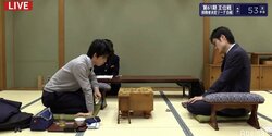 藤井聡太七段、A級棋士・稲葉陽八段と対局中　勝てば史上初の3年連続勝率8割が確定／将棋・王位戦挑決リーグ
