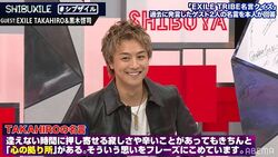 EXILE TAKAHIRO、過去に発言した“名言”に照れ「地獄の時間（笑）」