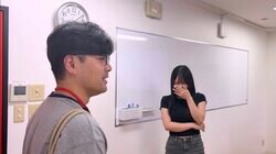 SOD本社で7月デビューの新人セクシー女優と遭遇 「清楚系」「可愛い」「ばったり会うなんて最高すぎる」の声