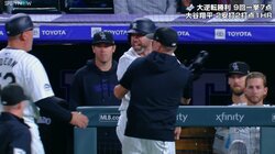 だからオマエのせいだって！ ドジャース逆転勝利直後にも…カメラが捉えた“ひと悶着”「そりゃ、怒るよね」里崎氏