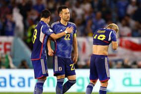 【Ｗ杯】日本、ベスト16クロアチア戦で無念の惜敗　PK戦の末に三笘が…浅野が号泣