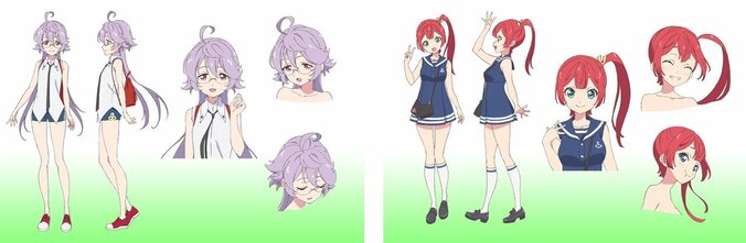 水島精二ほか豪華スタッフによるOVA 「エスカクロン」 キャラクター設定画公開 2枚目
