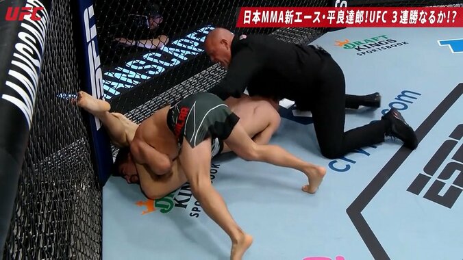 口頭で「参ったってば！」“タップすら”許さない衝撃一本 「ビーストだ」UFCファイターも絶賛 1枚目