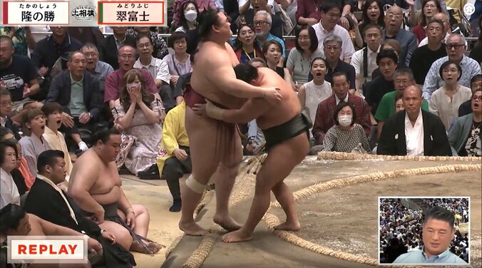 熱戦にお口あんぐり