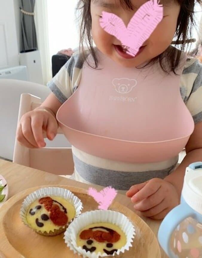 紺野あさ美、娘が喜んだアンパンマンの手作り蒸しパン「時々また作ってあげたいです」 1枚目