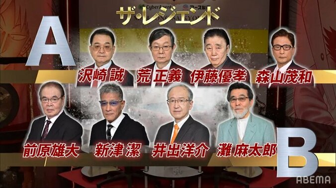 レジェンド雀士8人が集結！ファイナル行きを決める一発勝負がスタート／麻雀最強戦2022 ザ・レジェンド 1枚目