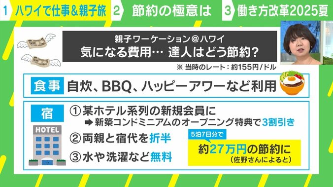 親子ワーケーション@ハワイ 気になる費用…達人はどう節約？