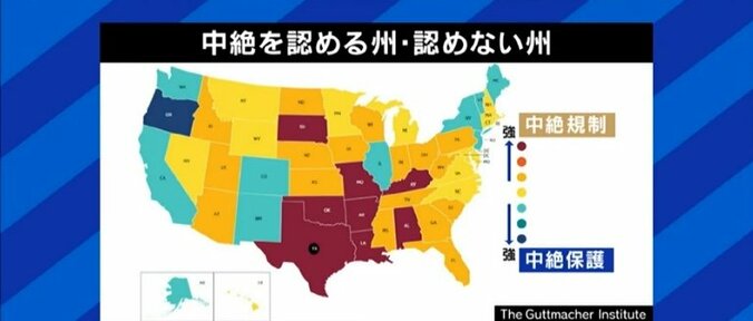 “産み育てるべきだ”を他人に強制できるのか…最高裁判事も分極化?人工妊娠中絶の是非をめぐって深まるアメリカの対立 10枚目