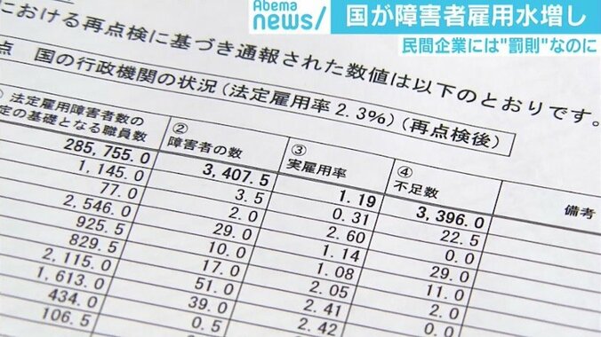 「数値を設定しやった気になっている。中身がない」政治学者が指摘する障害者雇用水増し問題の根本 1枚目