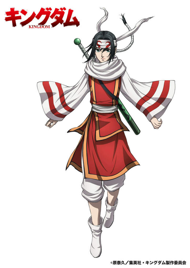 アニメ「キングダム」第5シリーズ、キービジュアル1弾（SIDE飛信隊）公開！信・河了貂・羌カイの描き下ろしビジュアルも