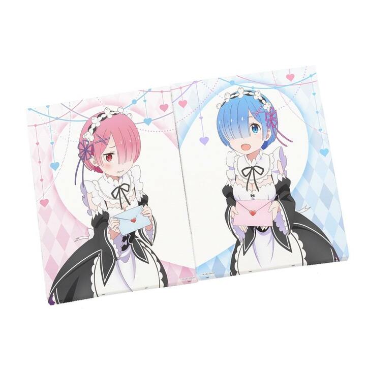 アニメ『リゼロ』手紙を持ったレム＆ラムの郵便局限定オリジナルグッズ登場