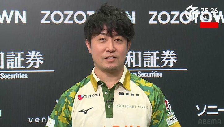 【写真・画像】オールドルーキー下石戟、逃げ切りトップを決めた熟練七対子 個人2勝目でビッグな宣言「最多勝狙います！」／麻雀・Mリーグ　1枚目