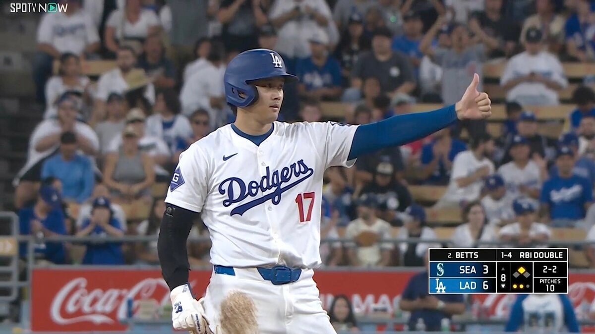 大谷翔平、技あり盗塁で「40-40」へまた前進！ 光る走塁技術…絶妙