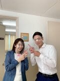 矢田亜希子、永井大とフェイスシールドつけた2ショット「会えて嬉しかった～！」