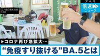 「今回は切るカードない」"免疫すり抜ける"BA.5に政府打つ手なしか