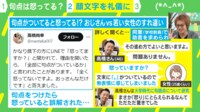 【映像】「。」は怒ってる!? 46歳男性と25歳前後の女性の“すれ違いLINE”