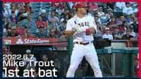 【映像】トラウトが31打席ぶりヒットを放つ