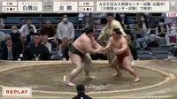 【映像】縦横無尽に動き回る炎鵬に大盛り上がり