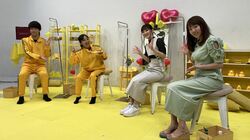 コネクトチームVSかぐや様チームの“頭脳戦”開幕⁉石川界人＆小原好美が頭脳じゃんけんでデッドヒート！『声優と夜あそび』