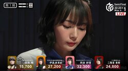 華麗にして強烈！岡田紗佳、意地と誇りの倍満ツモ 凛とした表情にもファン注目／麻雀・Mリーグ