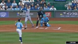 一体、何が起きた…！？ 大谷翔平の打席で“まさかの展開”「強すぎる」「怖いな…」 相手投手にとんでもない圧をかけてしまう