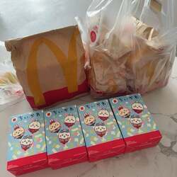  「何が入ってるかドキドキ」元ギャルママモデル、無事に購入できた『ハッピーセット』第2弾のおもちゃを開封