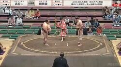 「目立ちすぎ」大相撲中継に美容界の超大物 “キュートなTシャツ“カジュアルルックで映り込み