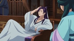 Worn Out in Light Clothing... "Relaxed Jinshi" in Episode 35 of "The Apothecary Diaries" Anime: "There's a Limit (Allure)"