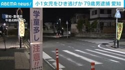 帰宅途中の小1女児をひき逃げか 逮捕の79歳男「全然気が付きませんでした」 愛知・豊橋市