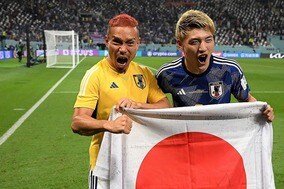 「諦めない心」「信じる力が夢繋ぐ」ブラボー長友佑都が“三笘の１ミリ”画像に熱く反応！【Ｗ杯】