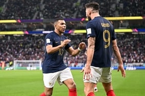 連覇を目指すフランスがポーランドを撃破！　エンバペは2発で得点ランク単独トップに