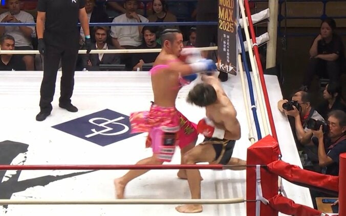 芸術的なカウンター失神KO