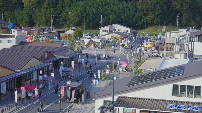 震災から15年、真新しい店舗の一方、空き地も目立つ