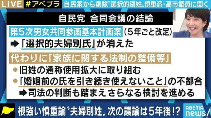 18年前に消えた「通称使用法案」を再提出…“慎重派”高市早苗氏に聞く「選択的夫婦別姓」 3枚目