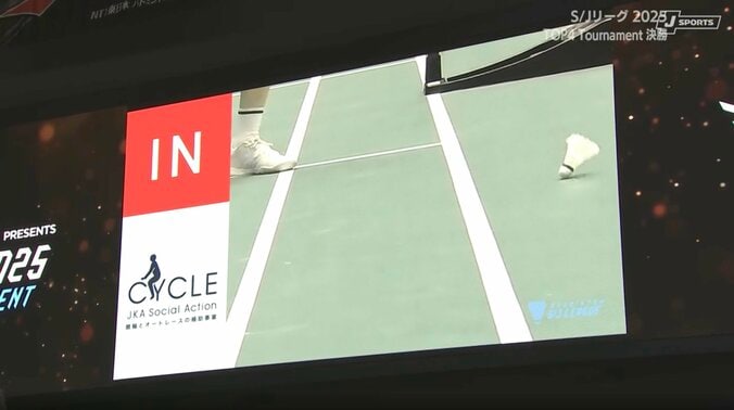 チャレンジの結果、OUTがINに